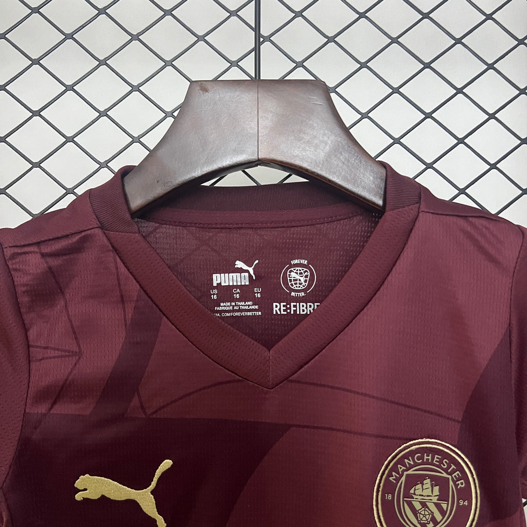 Manchester City Ensemble Enfants Third 24/25 - Pitch Kits