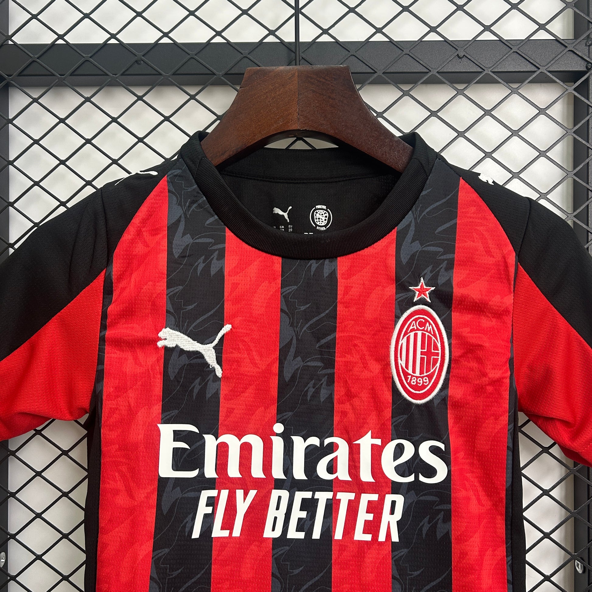 AC Milan Ensemble Enfant Domicile 25/26 - Pitch Kits