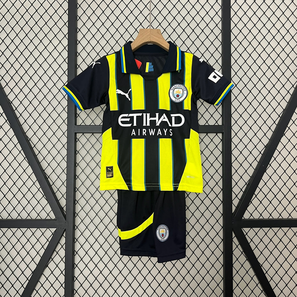 Manchester City Extérieur Ensemble Enfants 24/25 - Pitch Kits
