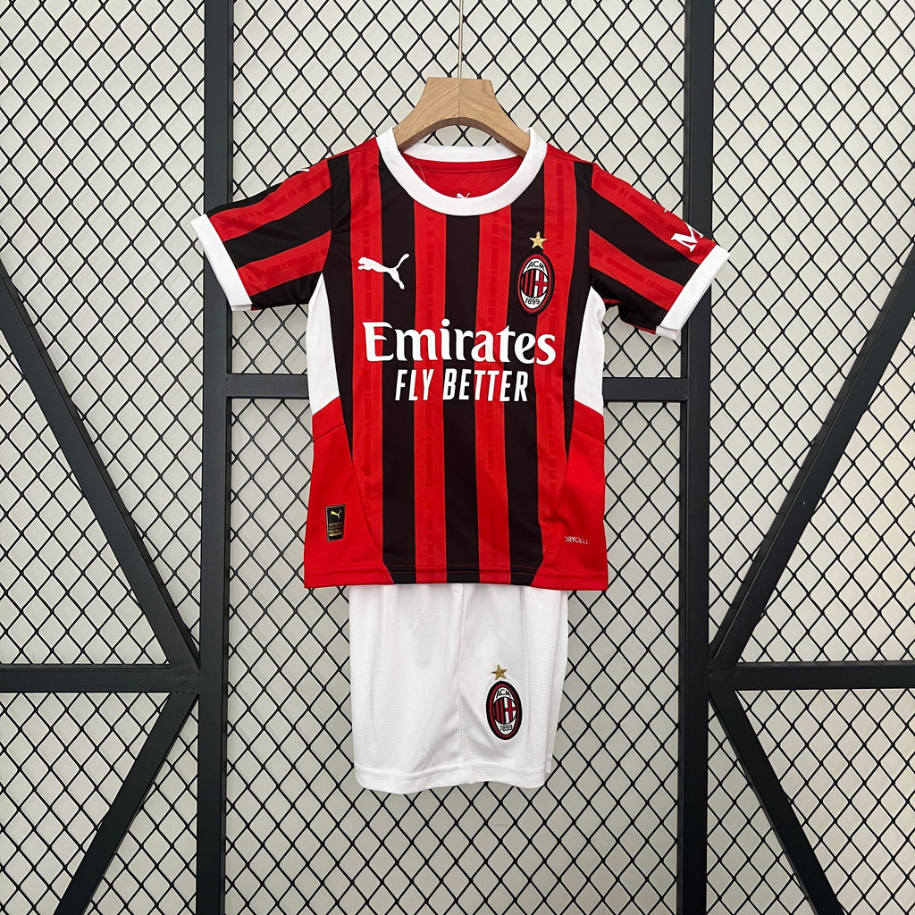 AC Milan Ensemble Enfants Domicile 24/25 - Pitch Kits