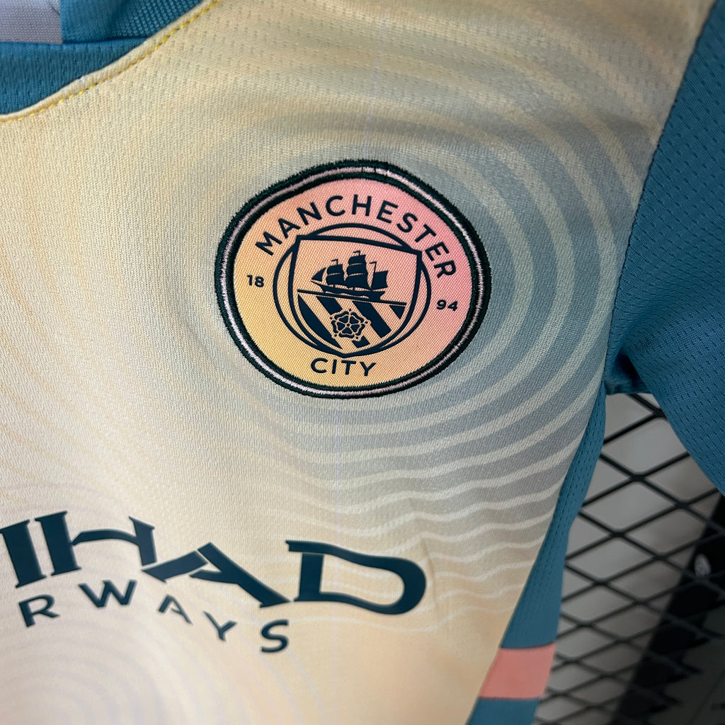 Manchester City Ensemble Enfants Fourth 24/25 - Pitch Kits