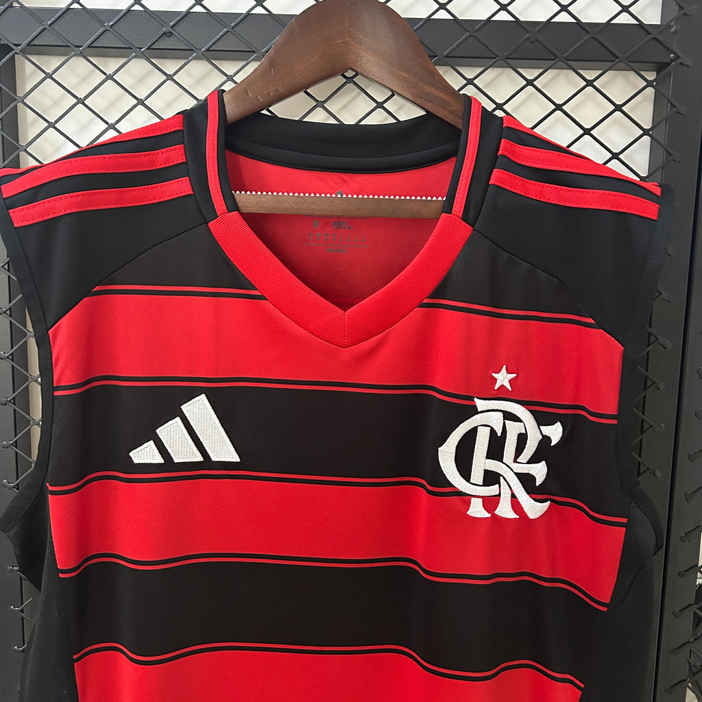 Flamengo Maillot Domicile Sans Manches 25/26 - Pitch Kits